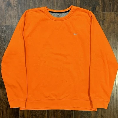 Everlast Crewneck Cotton Sweater Orange Men’s Size XL - Image 1 of 4