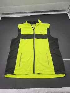 Brooks Shelter Technology Run Vest Mens L Nightlife Essential High Visibility - Picture 1 of 9