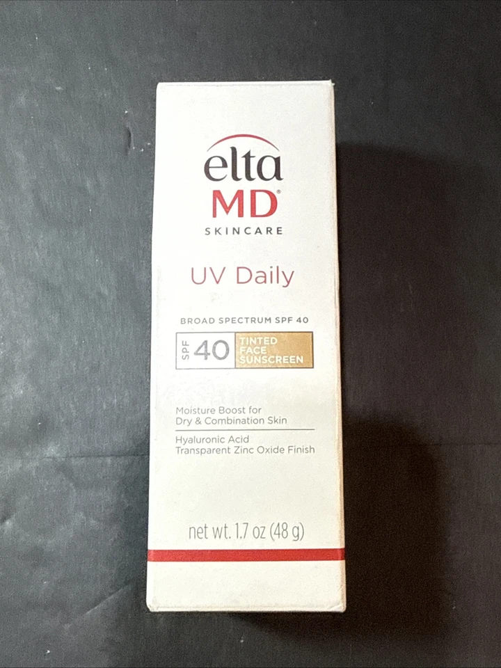 Солнцезащитный крем для лица Elta MD UV Daily SPF 40 тонированный 1,7 унции/48 г - срок годности 10/2026 - Изображение 1 из 1