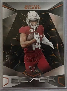 2024 Panini Black #2 Michael Wilson Orange /25 - Picture 1 of 2