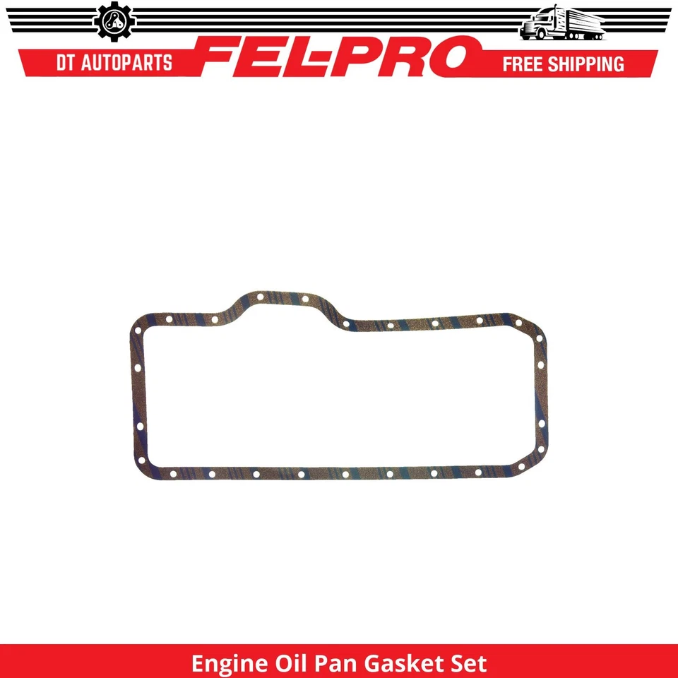 Para 1973-1976 Toyota Mark II 2.6L L6 conjunto de junta de panela de óleo do motor Fel-Pro 1974 1975 - Imagem 1 de 1