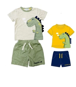 Completo corto neonato t-shirt+pantaloncino Boyzone 39130 - Picture 1 of 2