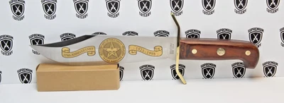 1998 WESTERN W49 TEXAS RANGERS 175TH ANNIVERSARY BOWIE KNIFE W/ PLAQUE SN:TR106 - Image 1 of 4