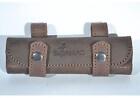 Retro Real Leather Belt Holder Bullet Ammo Pouch Holds 20 Rounds 17 HMR 22 LR
