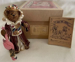 BOYDS Shoe Box BEAR Queen of Hearts CROQUET FLAMINGO Mallet FRIENDS Style #3239 - Picture 1 of 12