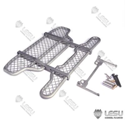 LESU Metal Front Bumper DIY of 1:14 For TAMIYA FH16 RC Tractor Truck Model Part - Image 1 of 4