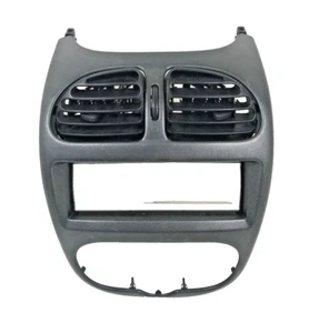 Consolle Centrale Ugello Aria Peugeot 206 Carenatura Dashboard per Autoradio - Picture 1 of 2