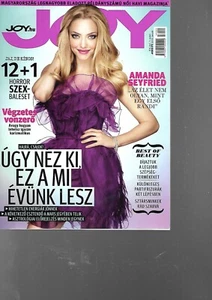 Joy Ungarn / Hungary Hungarian Magazine 2016/01 - Amanda Seyfried - Cover - Bild 1 von 1
