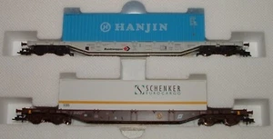 Fleischmann 96 5806 Containertragwagenset  DB / ÖBB  H0, #V-1179 - Bild 1 von 5