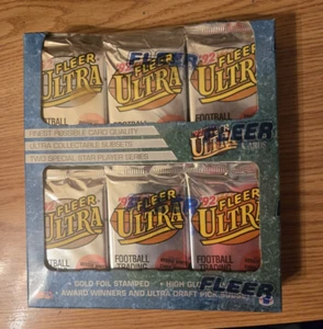 Factory Sealed 1992 Fleer Ultra Football Box - Imagen 1 de 2