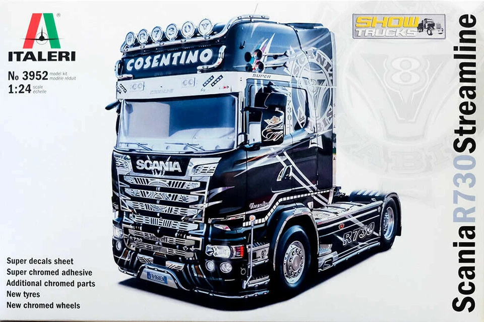 Scania Streamline 143h 6x2 1 24 Ita3944 - Italeri modellismo