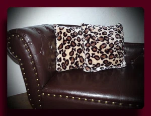 Kissen Kissenhülle Dekokissen im Tierfell - Design Modell Leopard Design - Bild 1 von 1