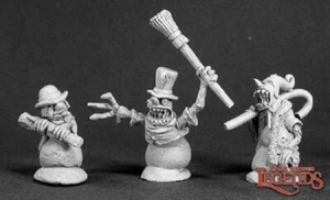 MONSTROUS SNOWMEN (Snow Goons) Reaper Miniatures Dark Heaven Legends REM03296 - Picture 1 of 3