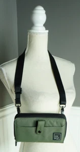IHKWIP Convertible Nylon Crossbody with Front Pocket Army Green - Picture 1 of 6