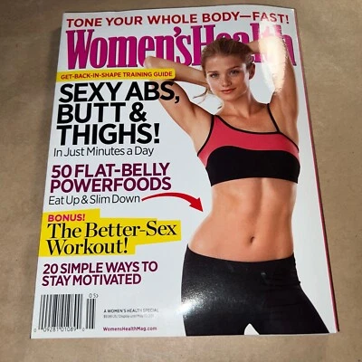Womens Health magazine special Ultimate shape up guide Slim down Abs Sex workout Foto 1 de 4