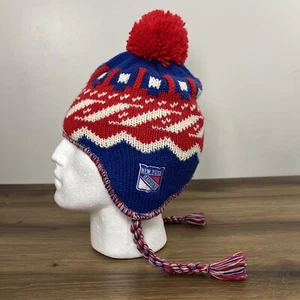 Reebok Face Off Collection New York Rangers Women’s Beanie One Size Fits All - Picture 1 of 9