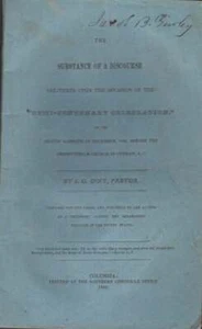 J C Coit / Substanz der Rede geliefert bei Gelegenheit 1. 1840 Religion - Bild 1 von 1