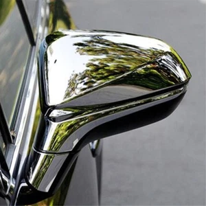 For LEXUS RX 2016-2019 ABS Chrome Side Rearview Mirror Cover Trim Sticker - Picture 1 of 9
