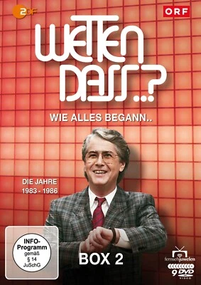 Wetten Dass - Wie alles begann - Box 2 - Staffeln 4-6 / Folgen 17-34 [DVD] - Bild 1 von 4