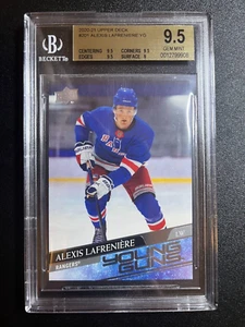 2020-21 Upper Deck Alexis Lafreniere Young Guns Rookie BGS 9.5 - Imagen 1 de 2