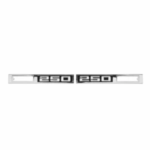 New Pair Of Front Marker Light Bezel 250 Trim Parts Fits Chevrolet Chevelle 4605 - Picture 1 of 1