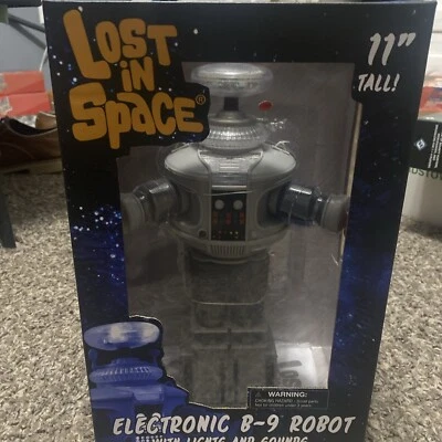 Diamond Select Toys Lost In Space Electronic B-9 Robot with Lights & Sounds NIB - Image 1 of 2