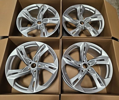 New Chevrolet Camaro RS SILVER Wheels Rims 20x8.5  SET OF 4 - Image 1 of 2