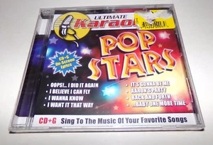 Ultimate Karaoke: POP Stars by Karaoke CD - Brand New Sealed - Picture 1 of 2