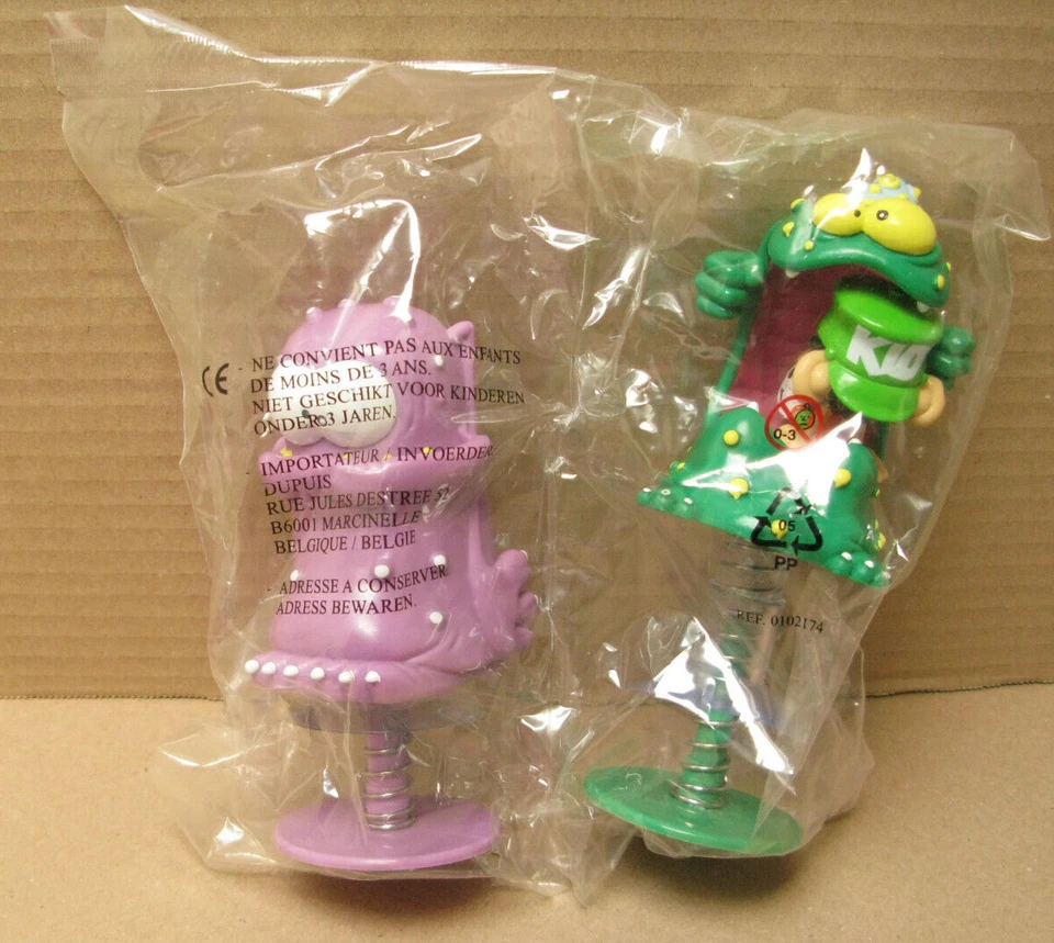 Lot 2 figurines KID PADDLE + BLORK - Jouet Mc Do  - ETAT NEUF - Photo 1/2