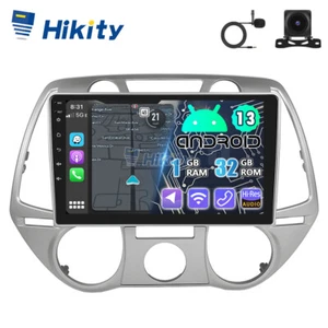 9" CarPlay Android13 Autoradio GPS Navi RDS Für Hyundai i20 PB 2008-2012 +Kamera - Bild 1 von 15