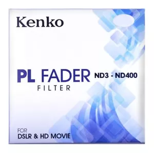 Kenko 52mm ND3-ND400 PL NATURAL DENSITY FADER FILTER - Picture 1 of 1