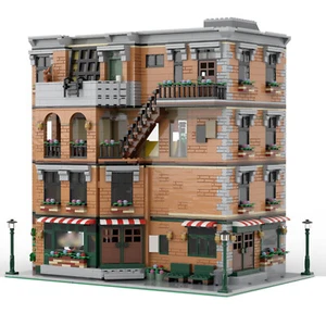 MOC: Apartment with Interior Modular Building from TV Series 5677 Pieces - Picture 1 of 2