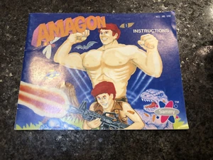 AMAGON MANUAL DE INSTRUCCIONES ORIGINAL LIBRO DE JUEGOS NINTENDO NES HQ - Imagen 1 de 1