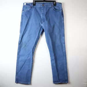 Wrangler Jean Men's 42X32 Blue Denim Vintage 13MWZ Cowboy - Picture 1 of 10