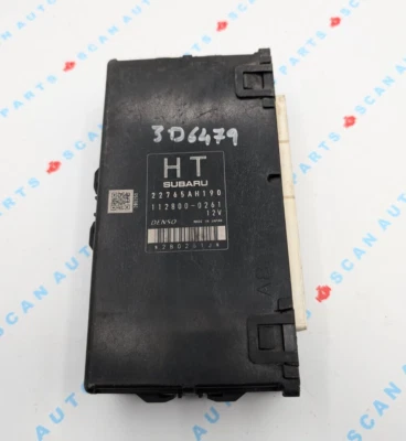 Used 2015 Subaru Impreza DENSO 22765AH190 ECU 112800-0261 - Image 1 of 4