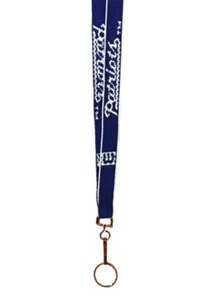 New England Patriots Football Lanyard Wilson Vintage Retro Classic Embroidered - Foto 1 di 4