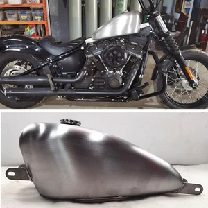 11L Motorcycle Petrol Gas Fuel Tank For Harley Softail StreetBob M8 2018-22 2019 - Picture 1 of 9