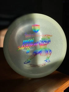 New Discmania Eagle McMahon Iron Samurai 2 Glow MD3 180g Rainbow Stamp - Picture 1 of 3