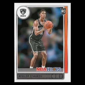 Kessler Edwards #246 RC [Base] Brooklyn Nets - 2021-22 NBA Hoops NM-MT