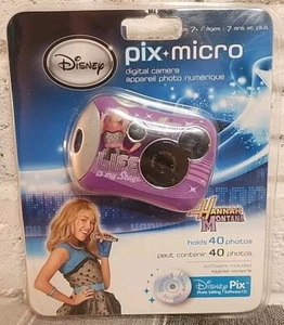 Rare New 📸 Disney Pix Micro Hannah Montana Micro Digital Camera 2009 - Picture 1 of 5