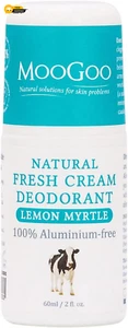 Natural Deodorant Lemon Myrtle - Non-Irritating, Bicarb & Aluminium-Free Roll-On - Picture 1 of 4