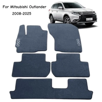 Alfombrillas originales aptas para Mitsubishi Outlander 2005-2025 alfombrillas de terciopelo automáticas Foto 1 de 4