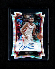 Tyler Ennis 2016-17 Select DIE-CUT REFRACTOR Auto #/60 Houston Rockets SYRACUSE