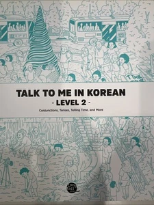 Talk To Me In Korean Grammar Level 2 NEW BOOK - Picture 1 of 1