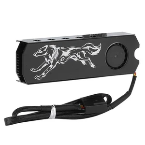 Solid State Hard Disk Heat Sink Supports Speed Regulation Without Light M.2 2 DB - Photo 1/12