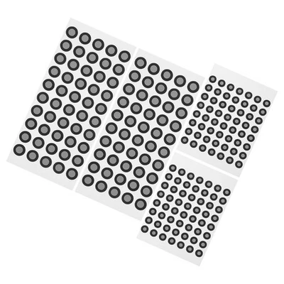 4 Sheets Reflektierende 3D-Scan-Aufkleber Scanspray Bewegungsscanner - Bild 1 von 4