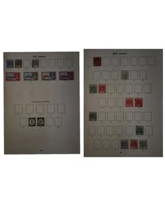 FIJI EARLIES MVFU 20 STAMPS 2 Pages - Picture 1 of 3