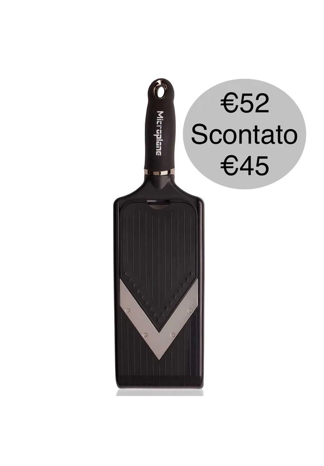 MICROPLANE MANDOLINA REGOLABILE CON LAMA A V  E FUNZIONE JULIENNE 48940 - Immagine 1 di 4