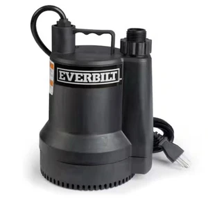Everbilt 1/6 HP Kunststoff-Tauchpumpe SUP54-HD 28 GPM 3/4" & 1" NPT - Bild 1 von 5