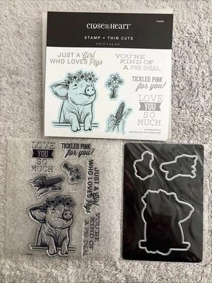 CTMH вид свиньи сделка штамп и тонкие разрезы #Z4686 новый!! - Изображение 1 из 4